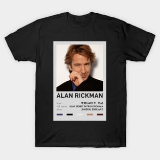 Alan Rickman (R:I:P) T-Shirt